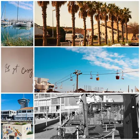 M T2 Climatisé à100m De La ,des Bateaux ,des Commerces, Terrasse Ensoleillée *