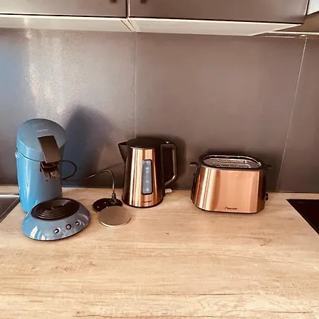 Apartment M T2 Climatise A100m De La ,des Bateaux ,des Commerces, Terrasse Ensoleillee *