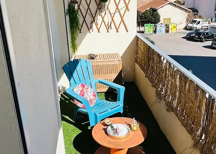 M T2 Climatise A100m De La ,des Bateaux ,des Commerces, Terrasse Ensoleillee Палава-ле-Фло